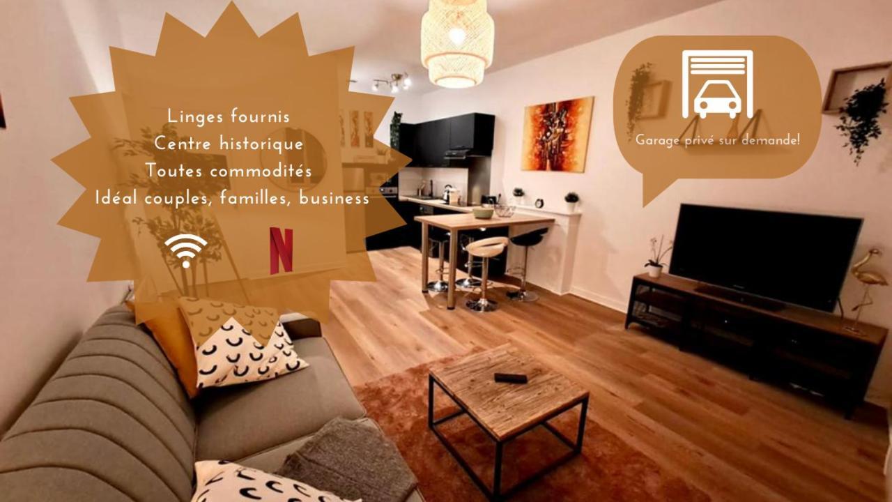 Le Saint Jean , Centre Historique, Wifi, Tout Equipe, Ideal Famille, Business, Ou Simple Escapade Niort Eksteriør billede